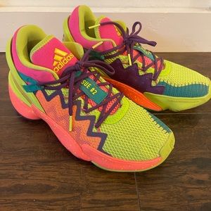 Adidas Donovan Mitchell Boys Shoes Size 5